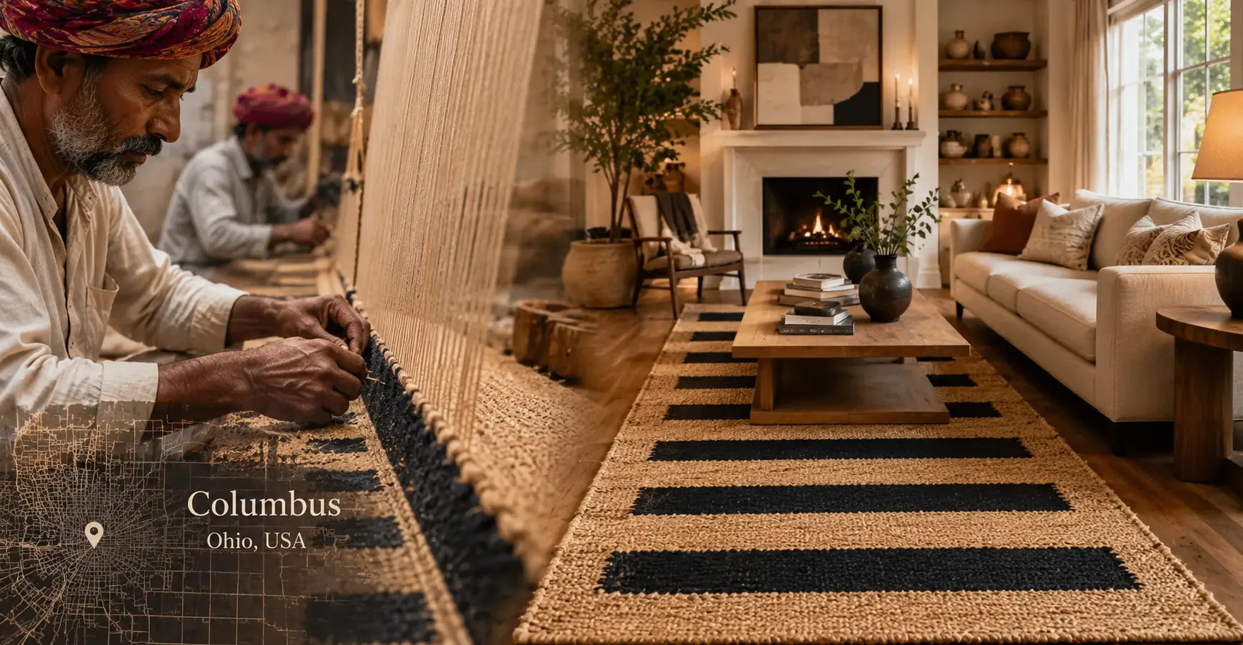 Buy Handmade Rugs Online in USA – Loved by Homes Across New York, Texas & California